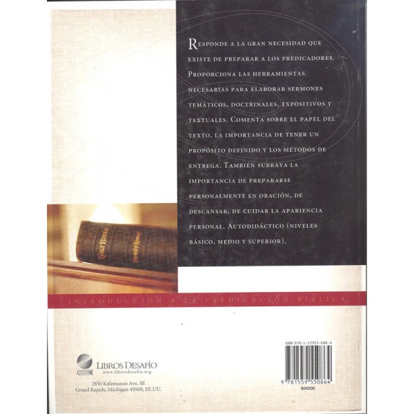 Introduccion a la Predicacion Biblica