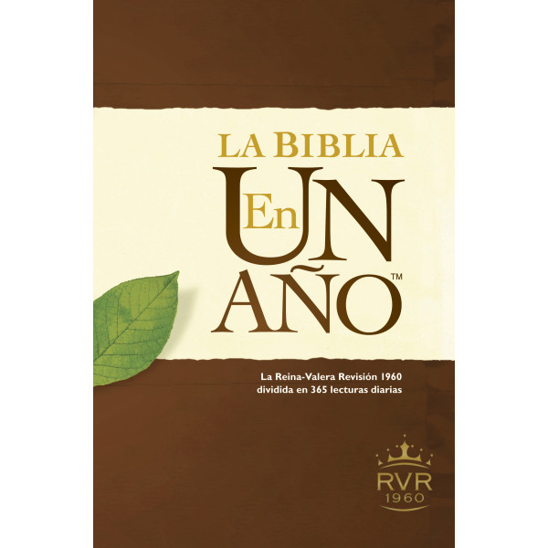 LA BIBLIA EN UN AÑO RV60, TAPA DURA