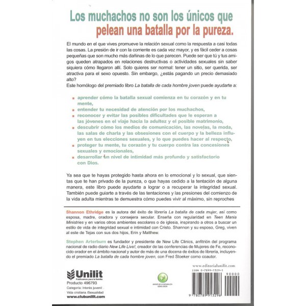 LA BATALLA DE CADA MUJER JOVEN