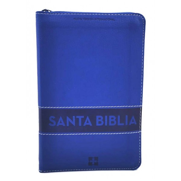 BIBLIA NVI ULTRAFINA COMPACTA ROSA CON CIERRE