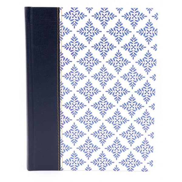 BIBLIA NVI DE APUNTES BLANCO Y AZUL SIMIL PIEL