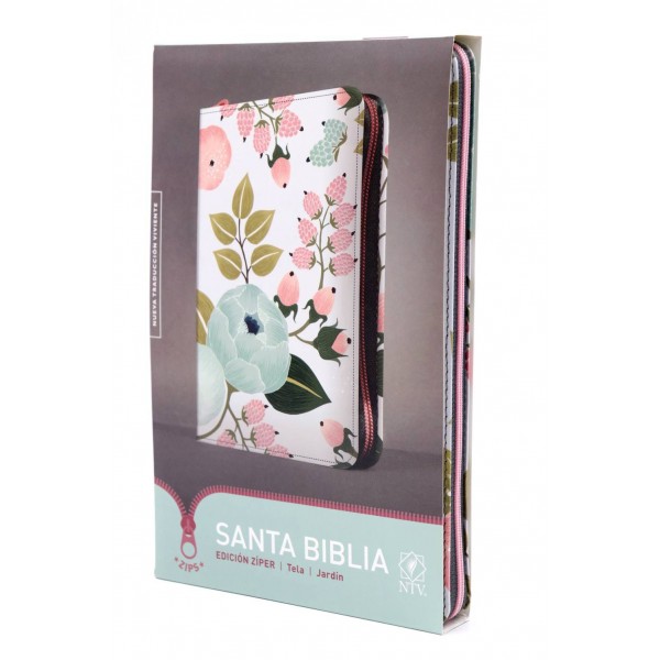 BIBLIA NTV SANTA BIBLIA JARDIN EDICION ZIPER