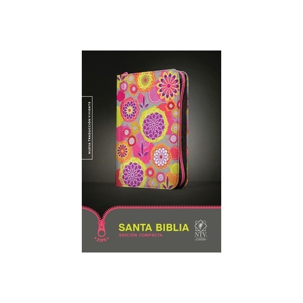 BIBLIA NTV COMPACTA FLORAL